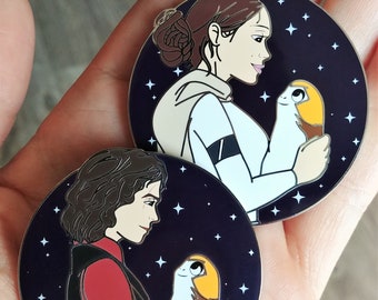 Padme & Anakin Pin, Character Series, Enamel Pin, SeeYaEarSoon, TomorrowlandDesign