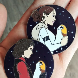 Padme & Anakin Pin, Character Series, Enamel Pin, SeeYaEarSoon, TomorrowlandDesign
