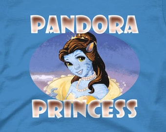Pandora Princess T-Shirt - Avatar Inspired Design