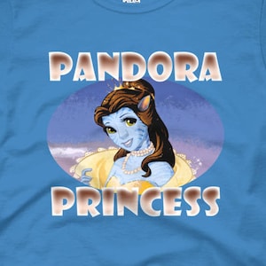 Pandora Princess Shirt // Women&#39;s Princess Shirt // World of Avatar // Navi // SeeYaEarSoon