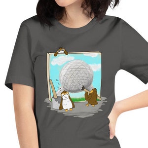 Painting Porgs Unisex T-Shirt / Festival of the Arts Shirt / Tomorrowland Design