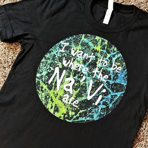 Pandora Shirt / Ich will da sein, wo die Na&#39;Vi sind / SeeYaEarSoon