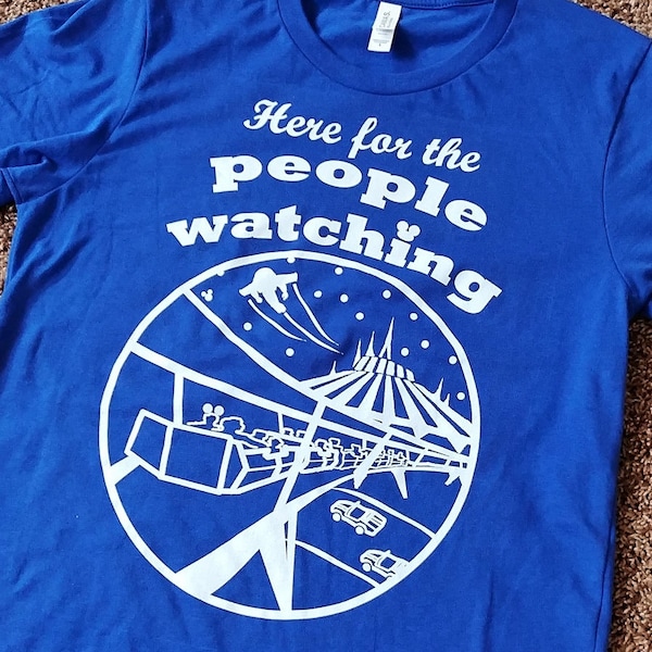 People Watching Shirt // People Mover Shirt // Mountain // Tomorrowland // SeeYaEarSoon