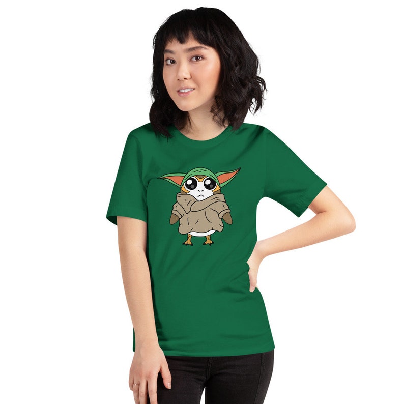 Baby Porg Unisex T-Shirt / Tomorrowland Design image 4