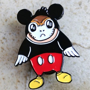 Mouse Porg Pin, Fantasy Pin, Trading Pin, Enamel Pin, SeeYaEarSoon, TomorrowlandDesign image 2