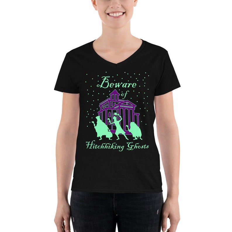 Hitchhiking Ghosts Shirt // Haunted Mansion Shirt // Happy Haunts // MNSSHP // SeeYaEarSoon image 8