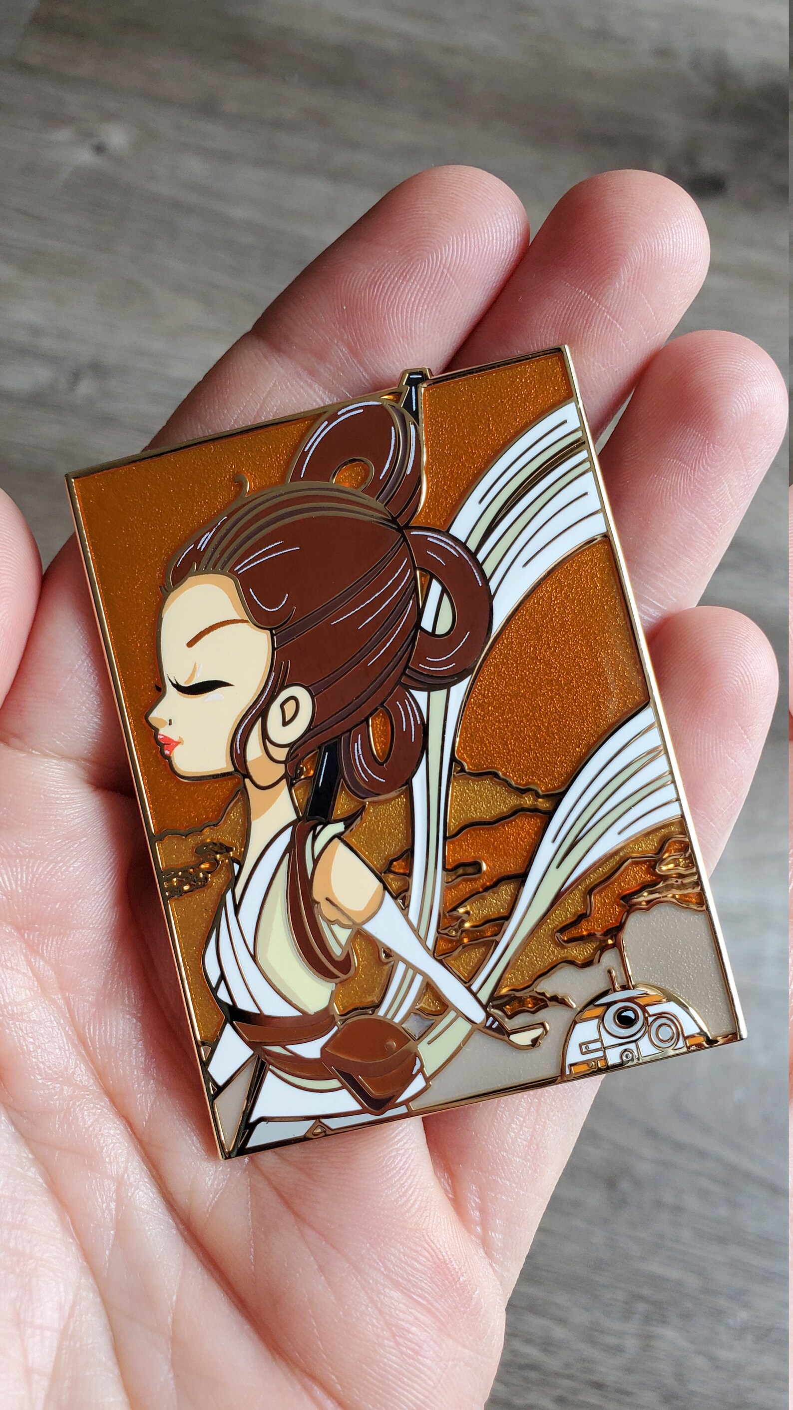 Unconquerable Souls Lady Rey Pin by Tomorrowland Design - Etsy