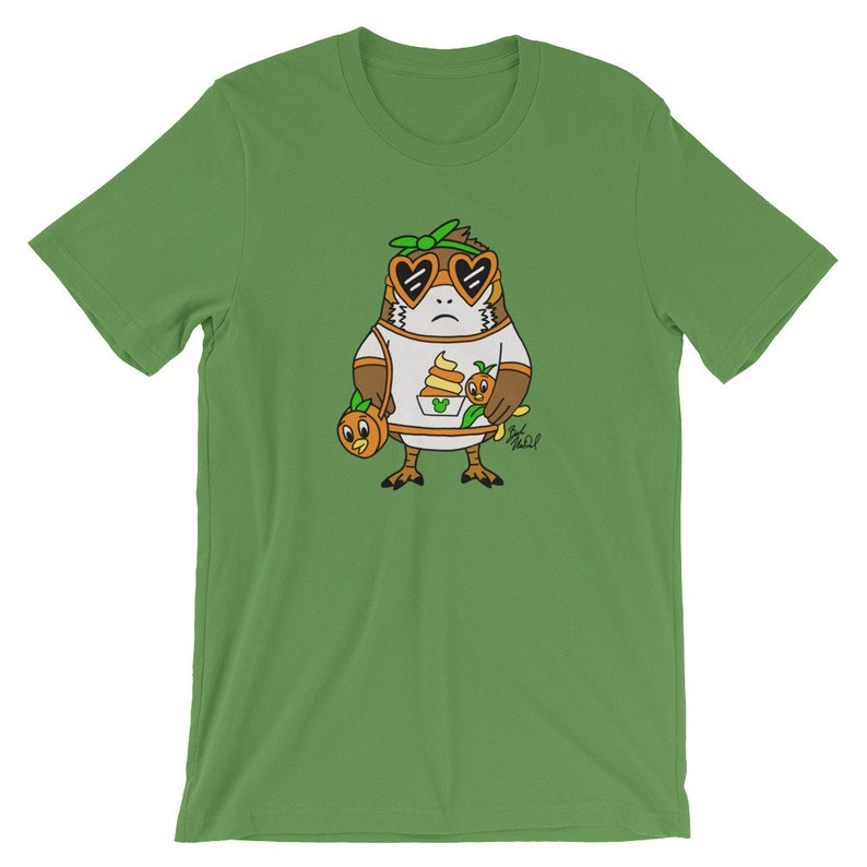 Citrus Porg Shirt, Orange Bird Shirt by SeeYaEarSoon / TomorrowlandDesign image 3