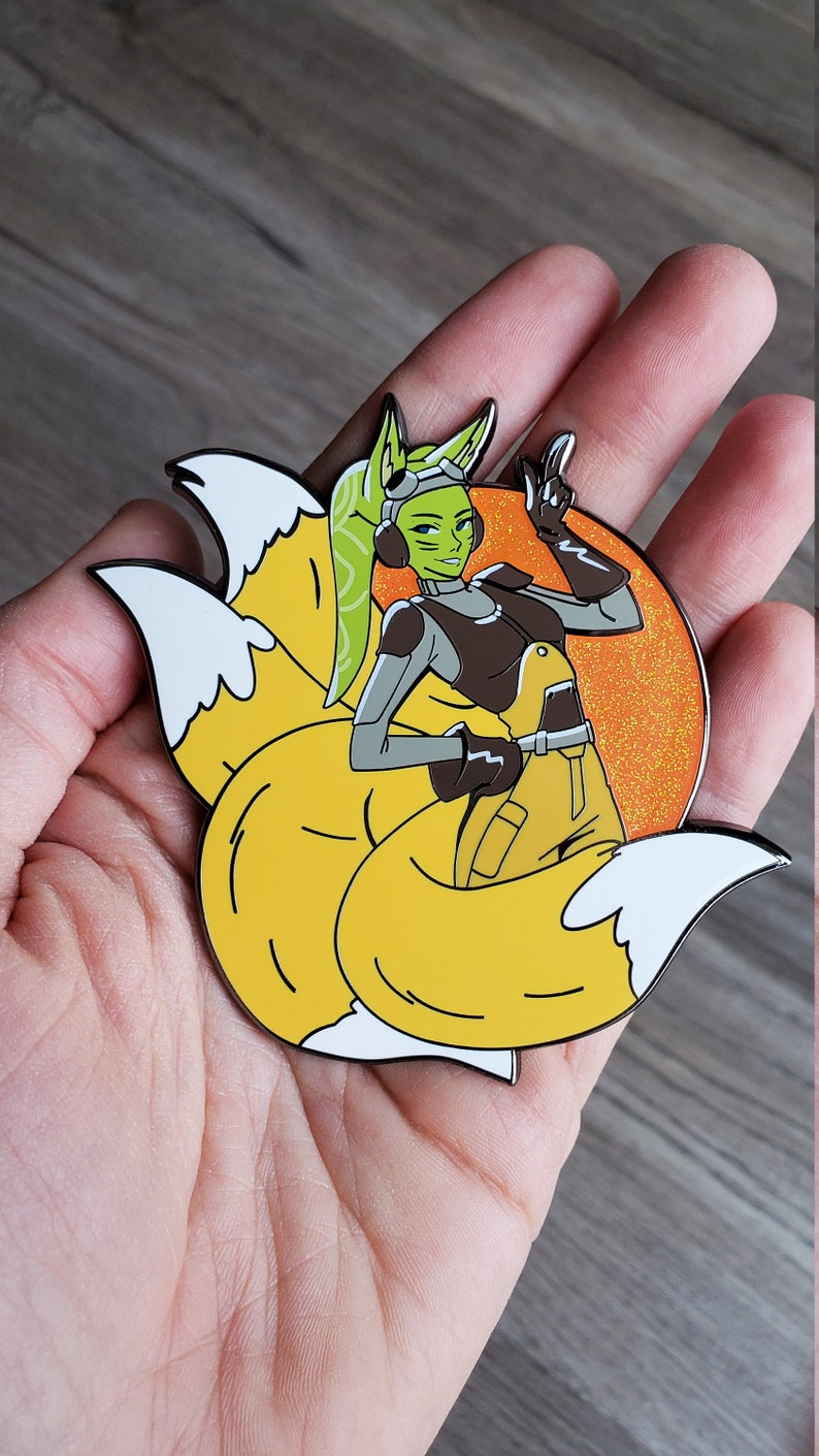 Foxy Hera Enamel Pin by Tomorrowland Design image 1