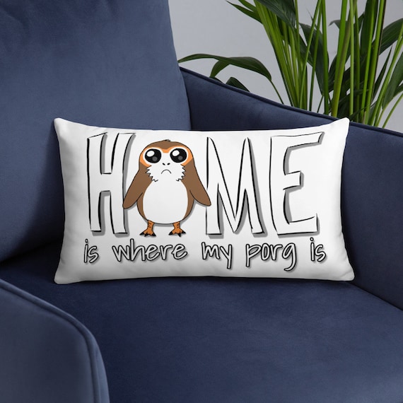 Porg pillow clearance