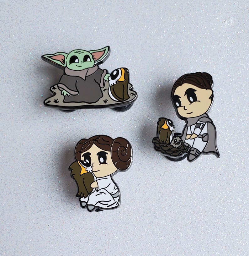 Porg Cuties Pins by Tomorrowland Design image 3