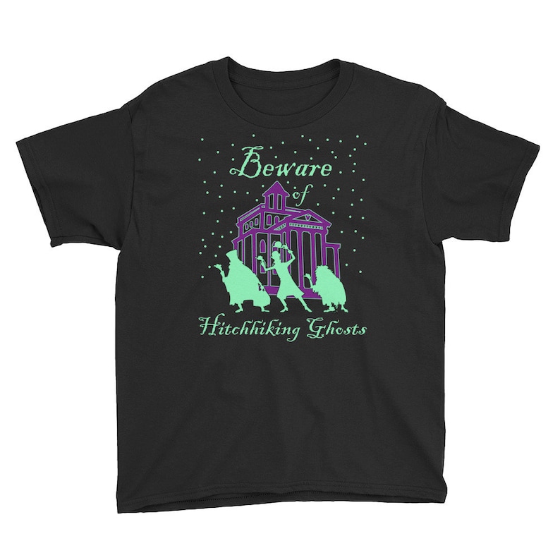 Hitchhiking Ghosts Shirt // Haunted Mansion Shirt // Happy Haunts // MNSSHP // SeeYaEarSoon image 9