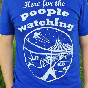 People Watching Shirt // People Mover Shirt // Mountain // Tomorrowland // SeeYaEarSoon image 3