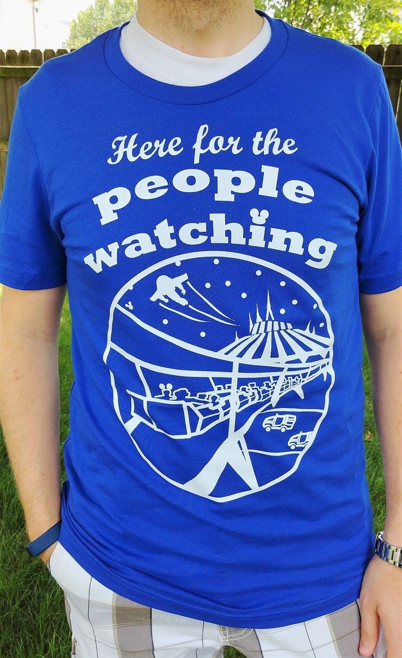 People Watching Shirt // People Mover Shirt // Mountain // Tomorrowland // SeeYaEarSoon image 3