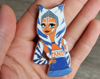 Tano Shirt Pin, Enamel Pin, TomorrowlandDesign