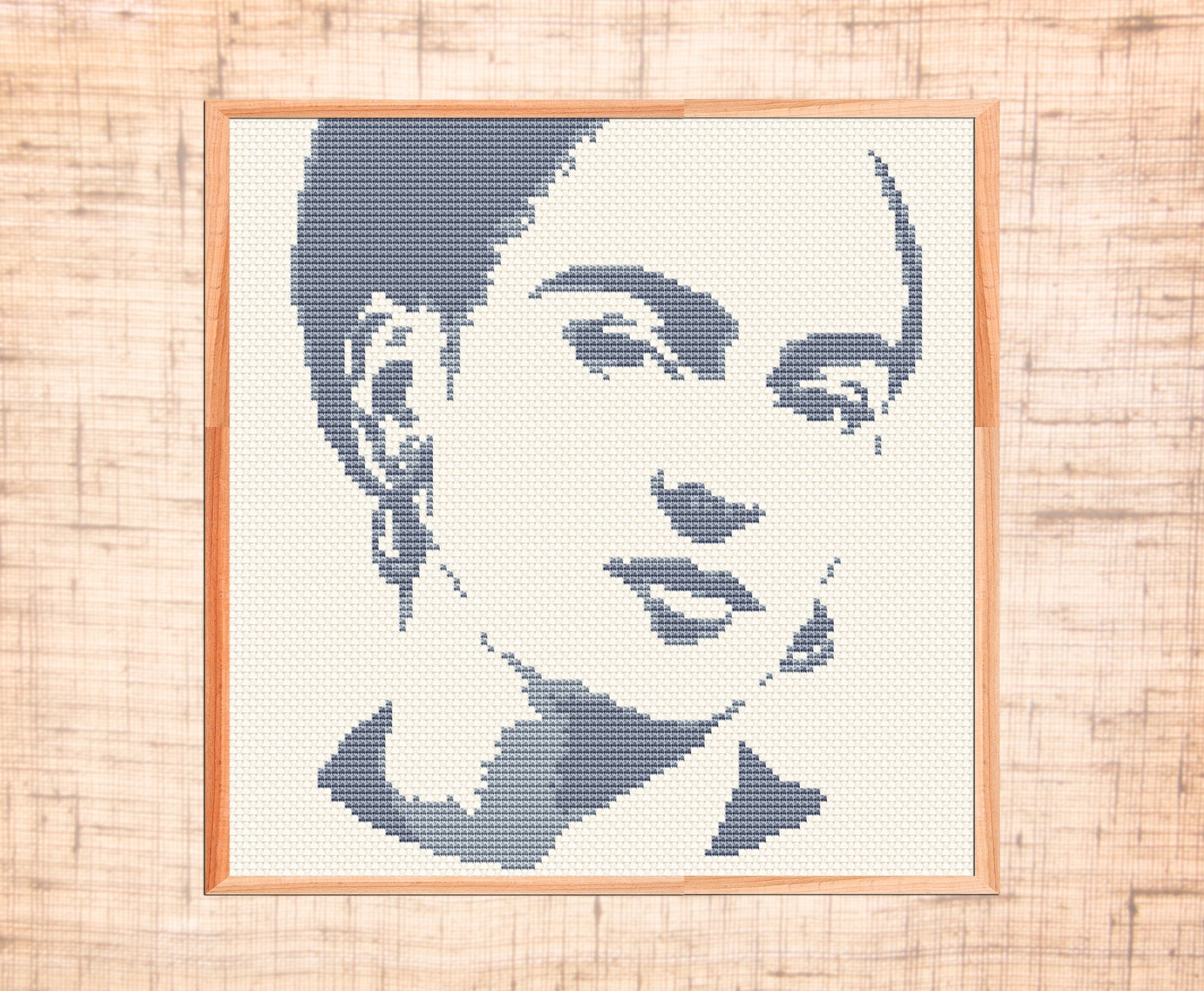 Frida Kahlo Cross Stitch Pattern Modern Cross Stitch Hoop Art | Etsy