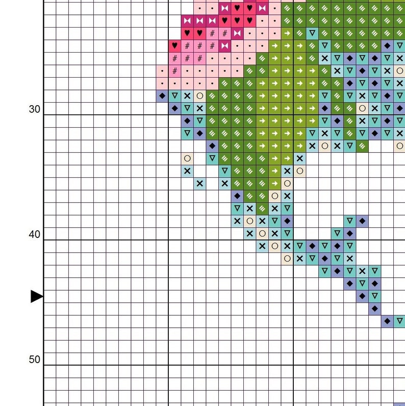 Modern cross stitch World map cross stitch pattern Geometric Etsy