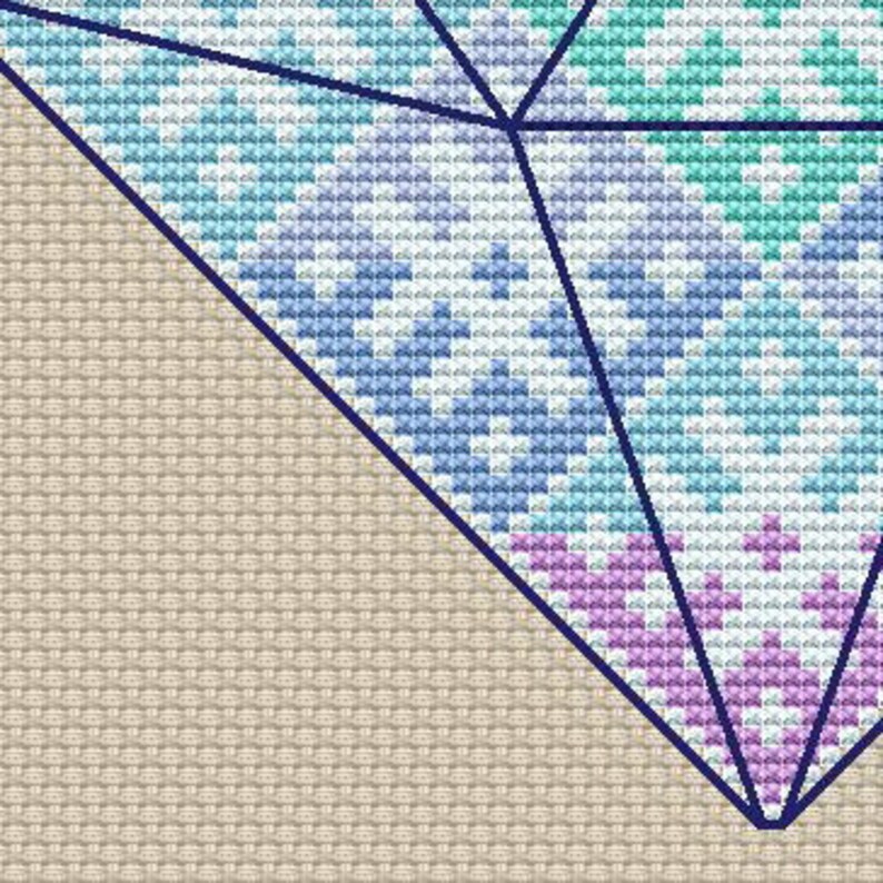 Diamond cross stitch pattern Crystal cross stitch Slavic Etsy