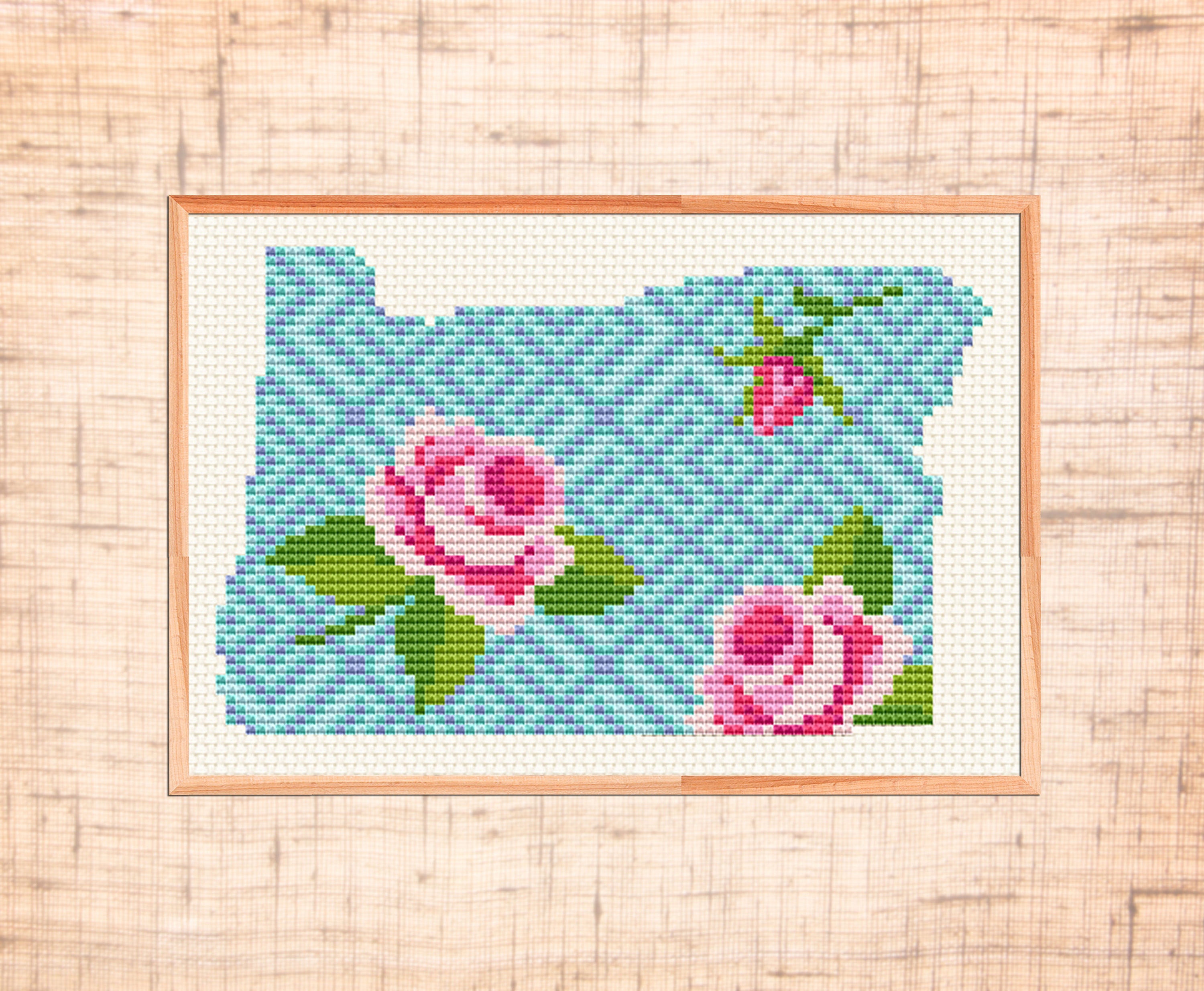 Chart Counted Cross Stitch Pattern Needlework Xstitch Forest/'s Fairy