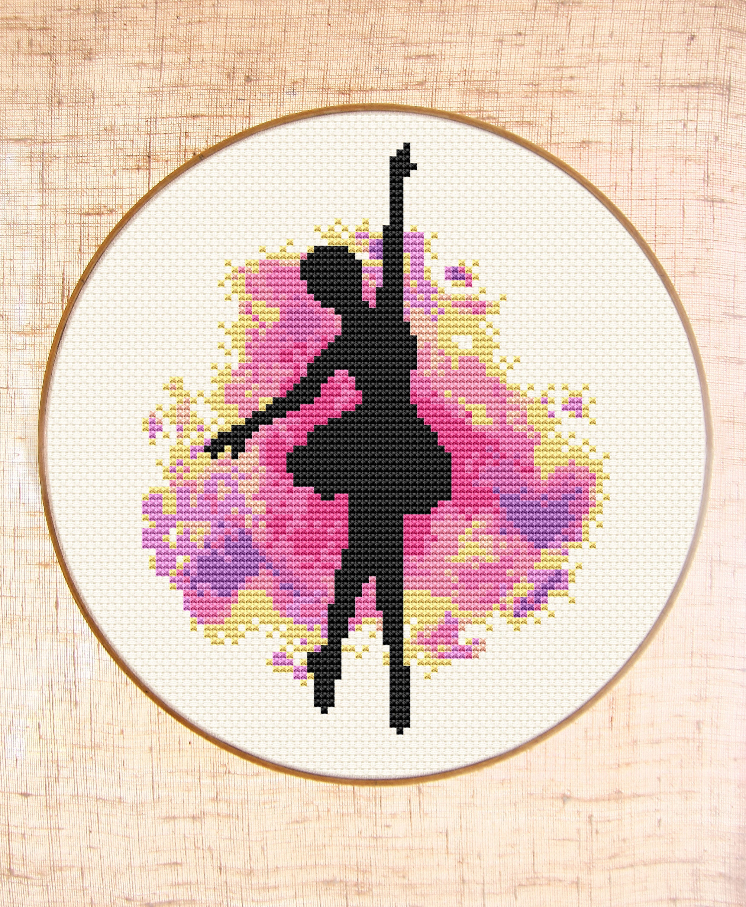 Ballet Cross Stitch Pattern Modern cross stitch Ballerina gift | Etsy