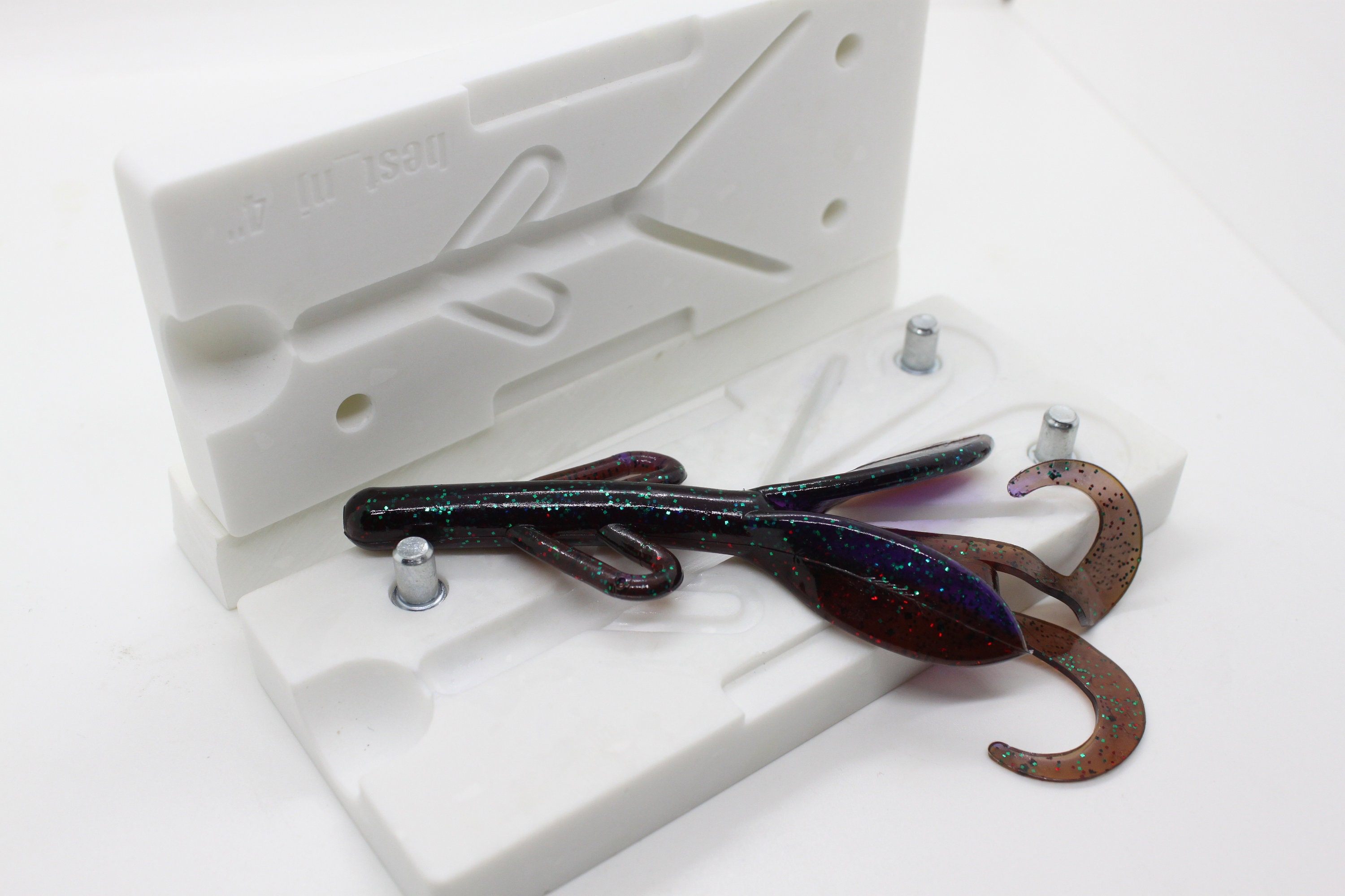 Soft Plastiс Mold Lure Making Injection Molds DoIt Fishing Etsy