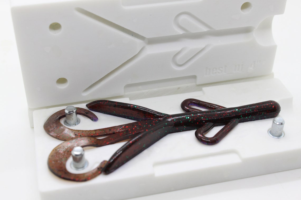 Soft Plastiс Mold Lure Making Injection Molds DoIt Fishing Etsy