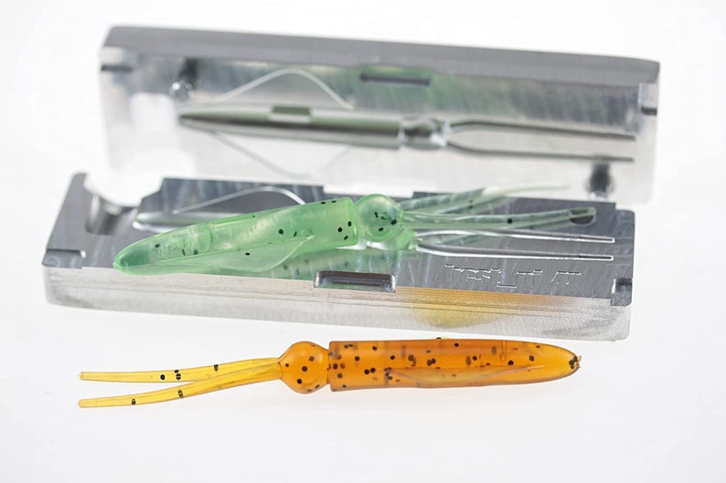 Mold Lure Making Injection Molds Fishing Lures Squid Etsy