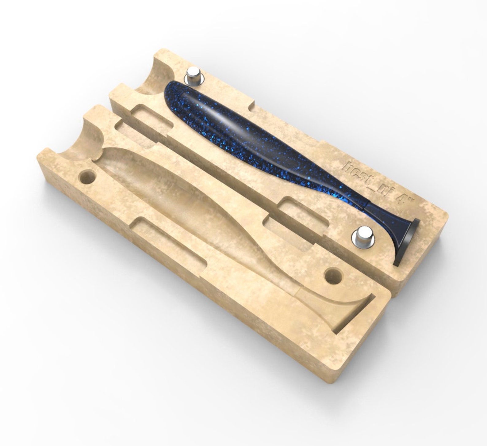 Soft Plastiс Mold Lure Making Injection Molds Doit Fishing Etsy UK