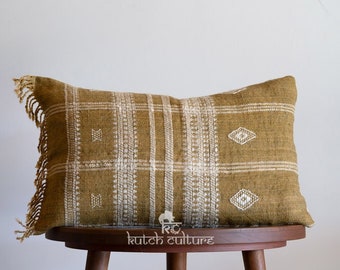 14*22 Indian |Bhujodi Pillow Cover | Hand Loom Pillow | Indian Wool Bedding | Local Sheep Wool |Wool Cushion Cover