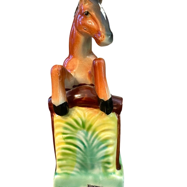 Vintage Horse Book End Western Decor