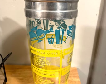 Vintage Shaker Glass