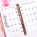 Monthly Planner Inserts