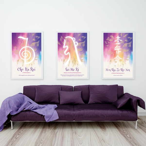 Spiritual Trio Wall Art Etsy