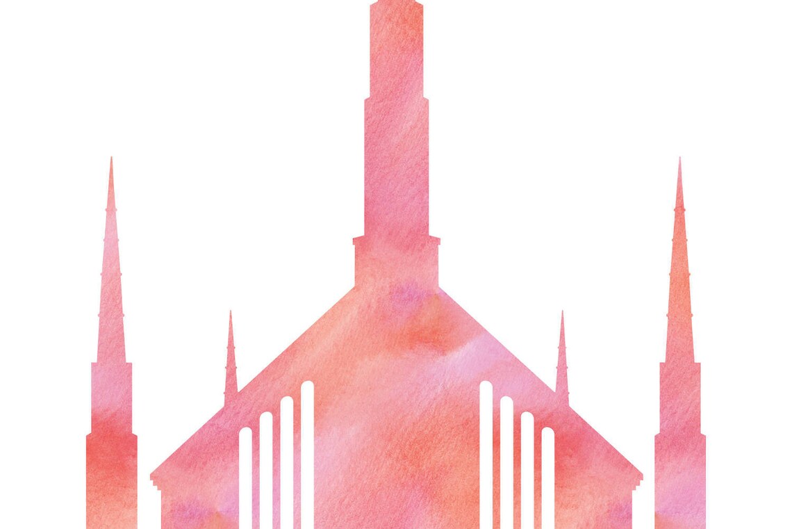 Boise Idaho LDS Temple Printable Art Instant Download Watercolor Print ...