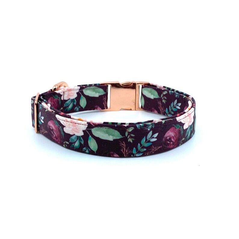 Rocket Floral Dog Collar