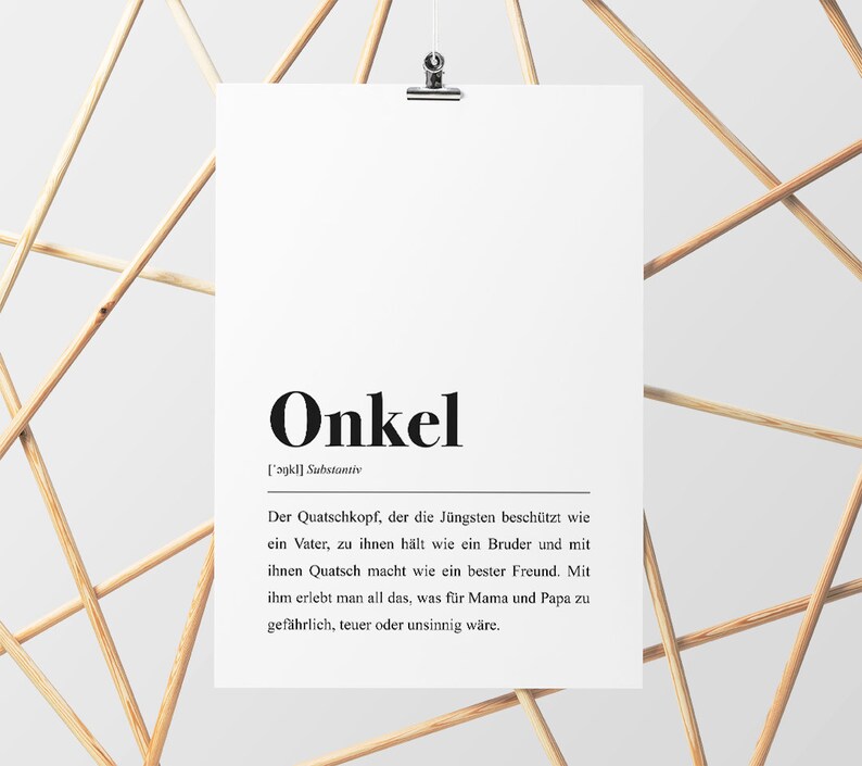 Onkel Definition DIN A4 Poster Onkel Geschenk bester Onkel Etsy Onkel Definition DIN A4 Poster Onkel Geschenk bester Onkel Etsy