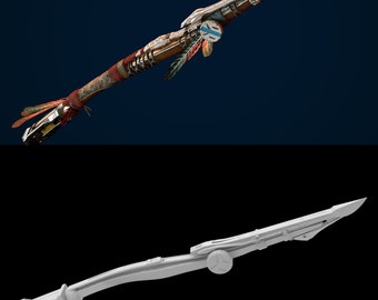ALOY's spear 3D MODEL for printing