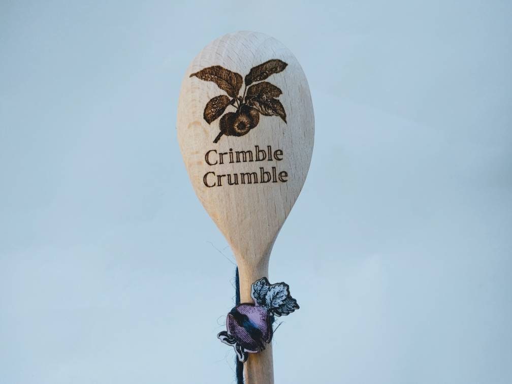 Crimble Crumble Friday Night Dinners Wooden Spoon 12ins Etsy