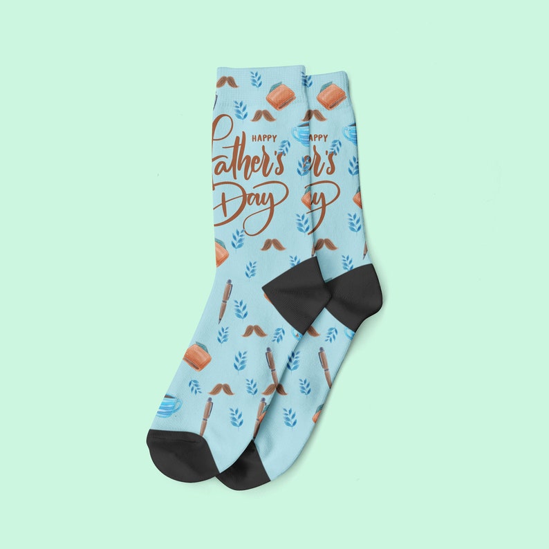 custom socks for father's day