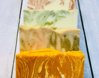 Multi Buy UK Handmade Soap, Natural Vegan Soap Bar & Shampoo Bars, Eco Friendly Soap, Plastic Free,Palm Oil Free-Cold Process Soap