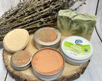 Zero Waste Starter Kit: UK Handmade Soap, Shampoo Bar & Skincare