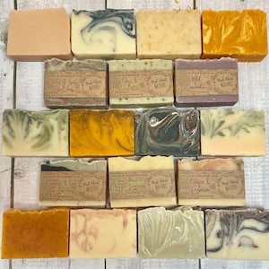 Natural Handmade Soap, Vegan Soap, Palm Free, Artisan Soap, Zero Waste