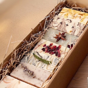 Handmade Vegan Soap Gift Box: Natural, Palm Free, Eco-Friendly