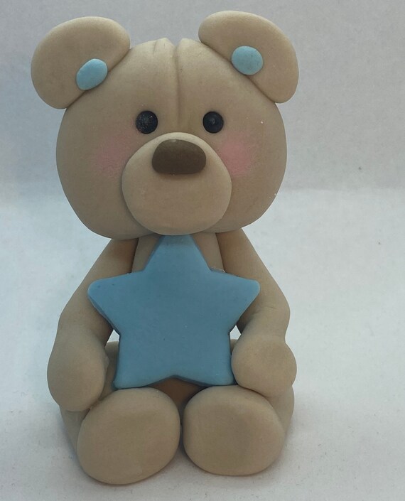 EDIBLE BABY BOOTIE TEDDY BEAR BABY SHOWER CHRISTENING BIRTHDAY CAKE TOPPER EDIBLE BABY BOOTIE TEDDY BEAR BABY SHOWER CHRISTENING BIRTHDAY CAKE TOPPER