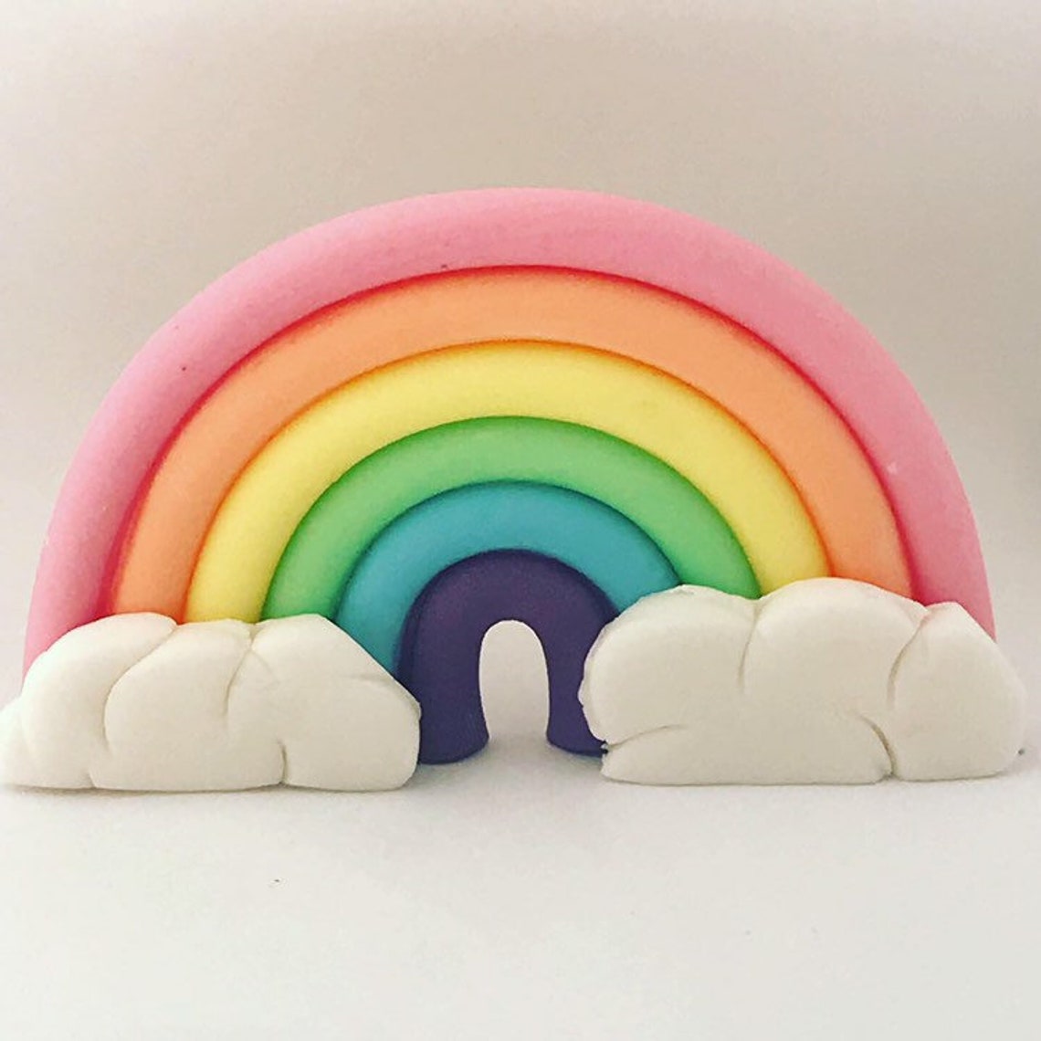 Unicorn & Rainbow Edible Birthday Cake Decoration Cake  Etsy UK