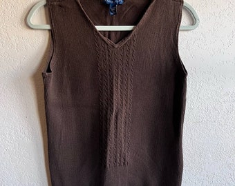 open weave sweater