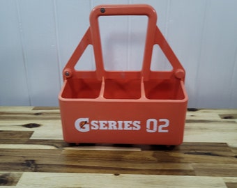 Vintage Gatorade G SERIES 02 Squeeze Bottle Water Caddy Sports Hydration H2O Carrier, VTG Gatorade Sports Drink Advertising Memorabilia