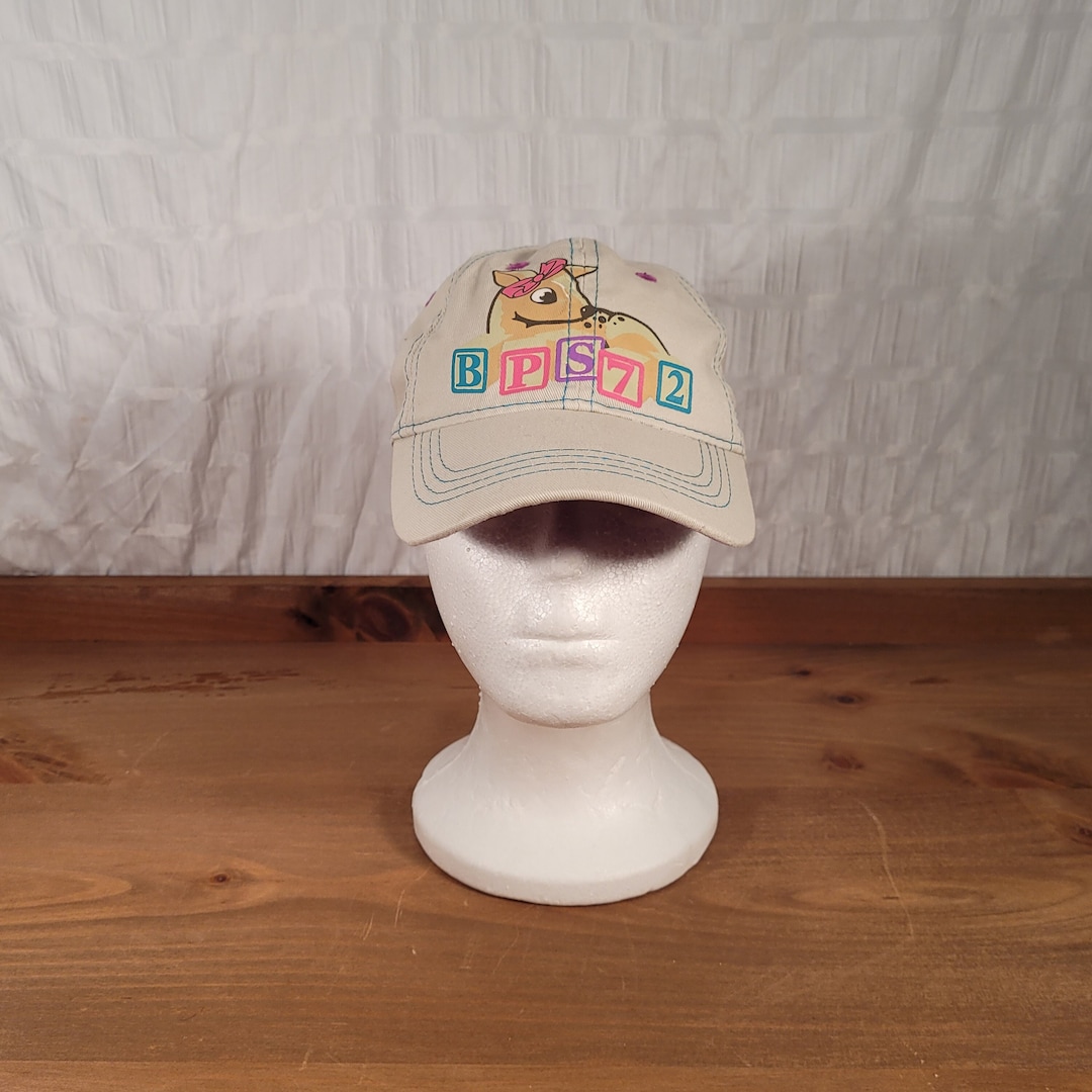 VINTAGE Bass Pro Shops Infant Baseball Cap With Purple Elastic Etsy