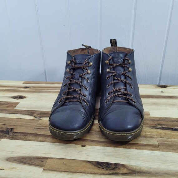 Vintage Leather Boots, 70s Work Boots, Made in US… - image 2