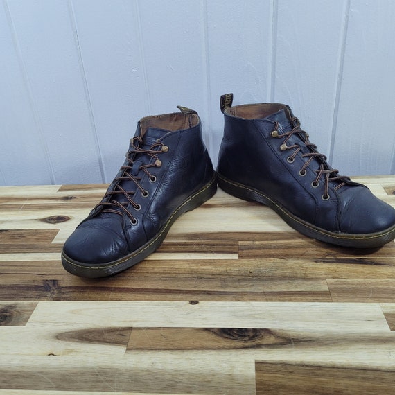 Vintage Leather Boots, 70s Work Boots, Made in US… - image 3